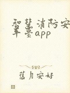 智慧消防安全云平台app