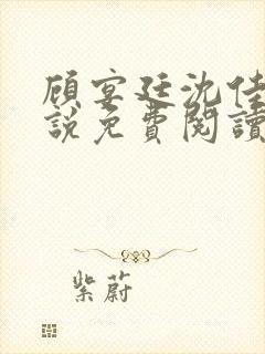 顾宴廷沈佳怡小说免费阅读最新章节