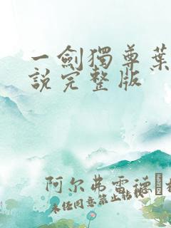 一剑独尊叶玄小说完整版