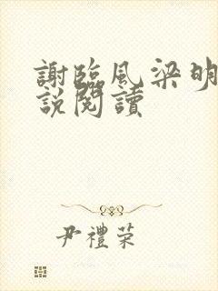 谢临风梁明昭小说阅读
