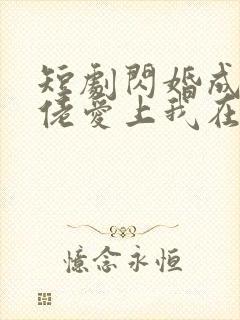 短剧闪婚成宠大佬爱上我在线免费看