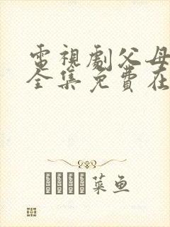 电视剧父母爱情全集免费在线观看