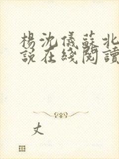 杨沈仪苏北辰小说在线阅读