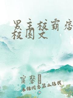 男主校霸痞帅的校园文