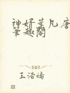 神婿叶凡唐若雪笔趣阁
