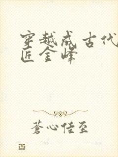穿越成古代小铁匠金峰