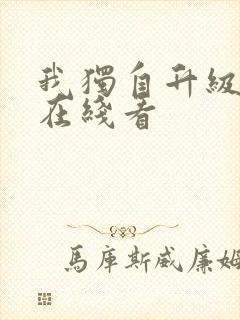我独自升级免费在线看