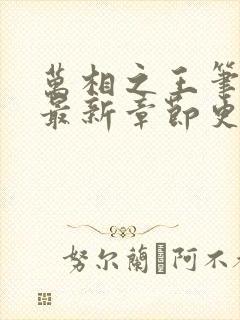 万相之王笔趣阁最新章节更新时间