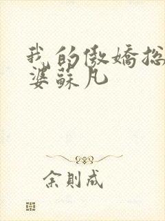 我的傲娇总裁老婆苏凡