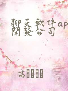 聊天软件app开发公司
