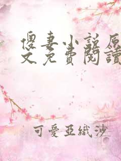 傻妻小说原著全文免费阅读