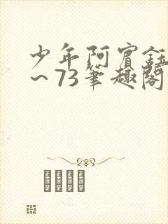 少年阿宾钰慧1～73笔趣阁