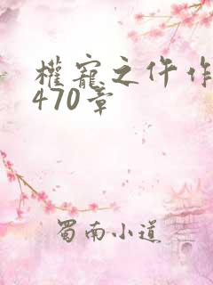 权宠之仵作医妃470章