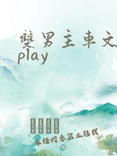双男主车文失禁play