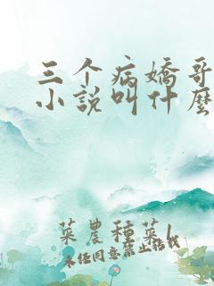 三个病娇哥原著小说叫什么名字
