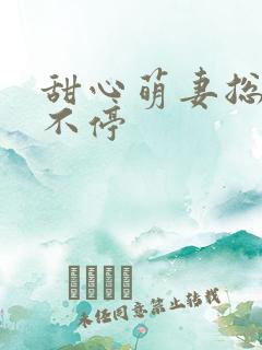 甜心萌妻总栽宠不停