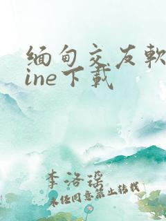 缅甸交友软件line下载