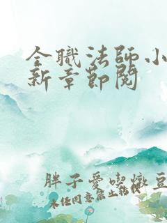 全职法师小说最新章节阅