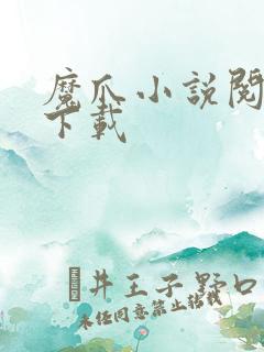 魔爪小说阅读器下载