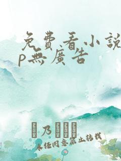 免费看小说app无广告