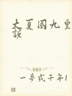 大夏国九皇子小说