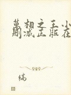 万相之王小说无删减正版在线阅读