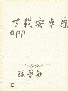 下载安卓应用的app
