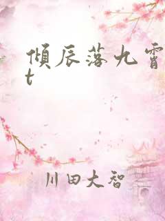 倾辰落九霄txt