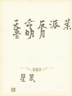 天命反派叶玄澹台明月