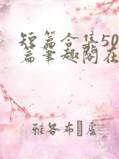 短篇合集500篇笔趣阁在线阅读全文金莲