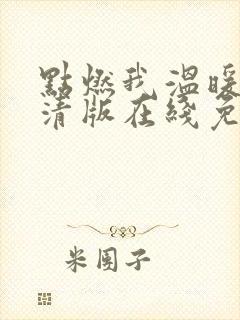 点燃我温暖你高清版在线免费观看
