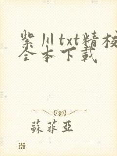紫川txt精校全本下载