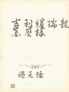 吉利缤瑞龙腾版怎么样