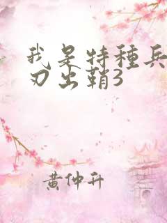 我是特种兵之利刃出鞘3