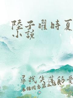 陆子曜时夏韩梦小说