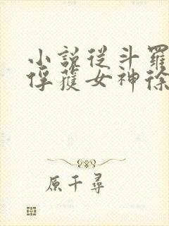 小说从斗罗开始俘获女神徐然/朱竹清手机版
