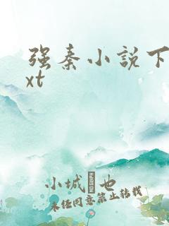 强秦小说下载txt