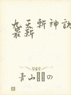 九天斩神诀林辰最新