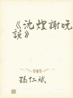 《沈煜谢晚烟小说》