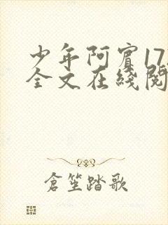 少年阿宾172全文在线阅读