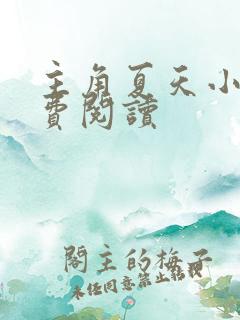主角夏天小说免费阅读
