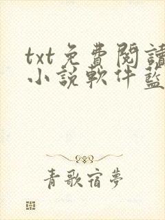 txt免费阅读小说软件蓝色版