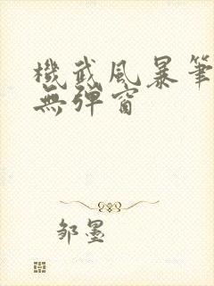 机武风暴笔趣阁无弹窗
