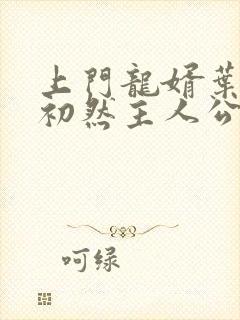 上门龙婿叶辰萧初然主人公