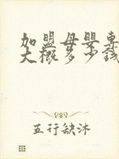 加盟母婴专卖店大概多少钱