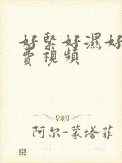 好紧好湿好爽免费视频