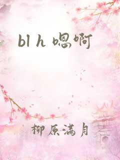 bl h 嗯啊
