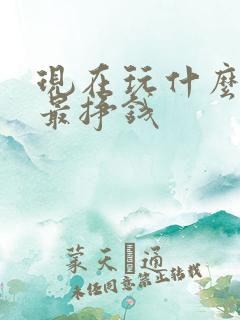 现在玩什么游戏最挣钱