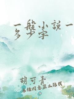 一般小说一章节多少字