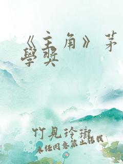 《主角》茅盾文学奖